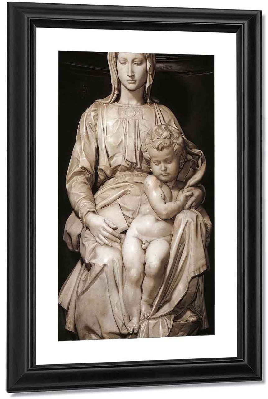 madonna and child michelangelo