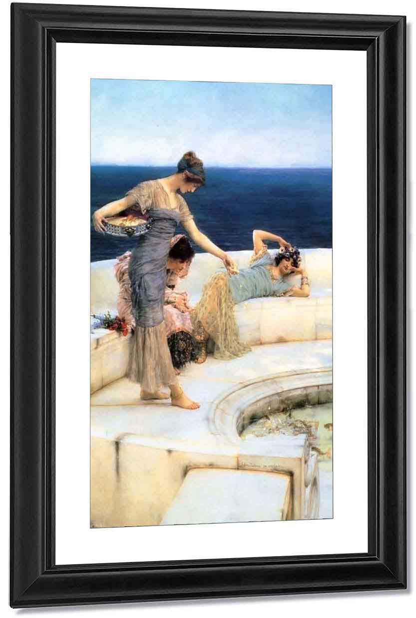 Silver Favourites By Sir Lawrence Alma Tadema Print or Painting