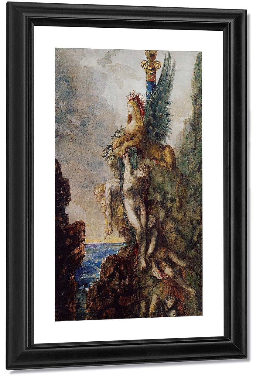 The Victorious Sphinx By Gustave Moreau Print or Painting Reproduction