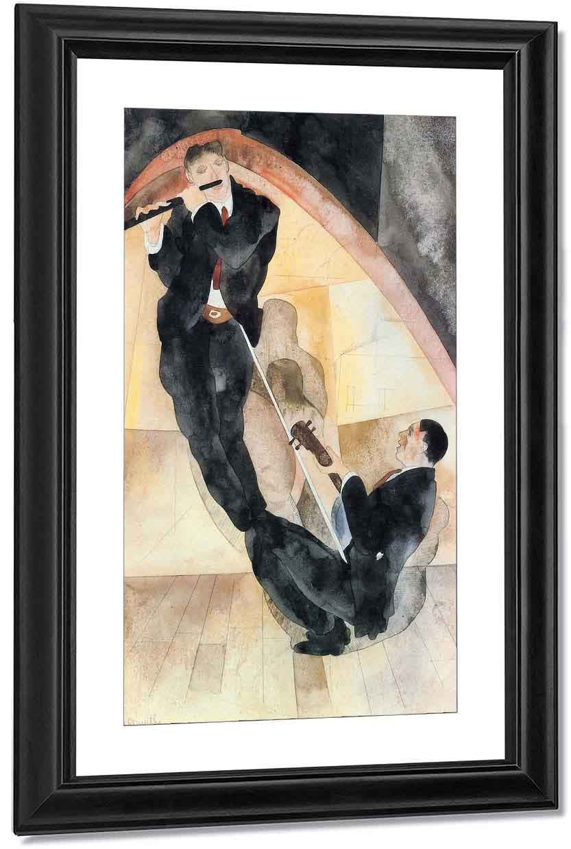 Vaudeville Musicians By Charles Demuth Print or Painting Reproduction