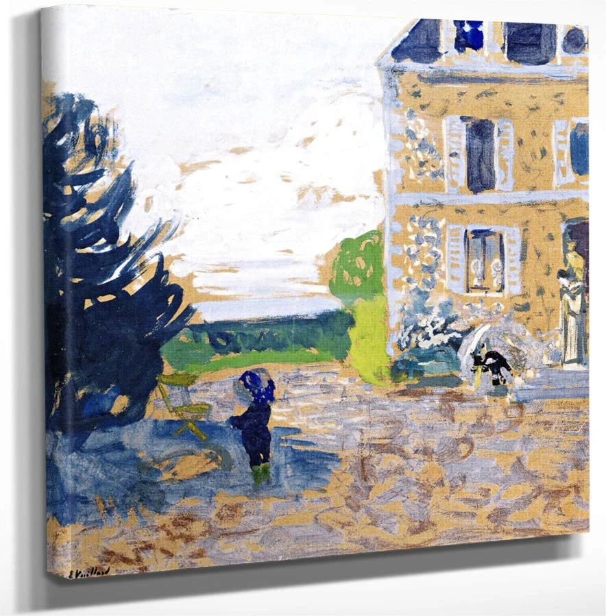 In The Garden Saint Jacut By Edouard Vuillard Print