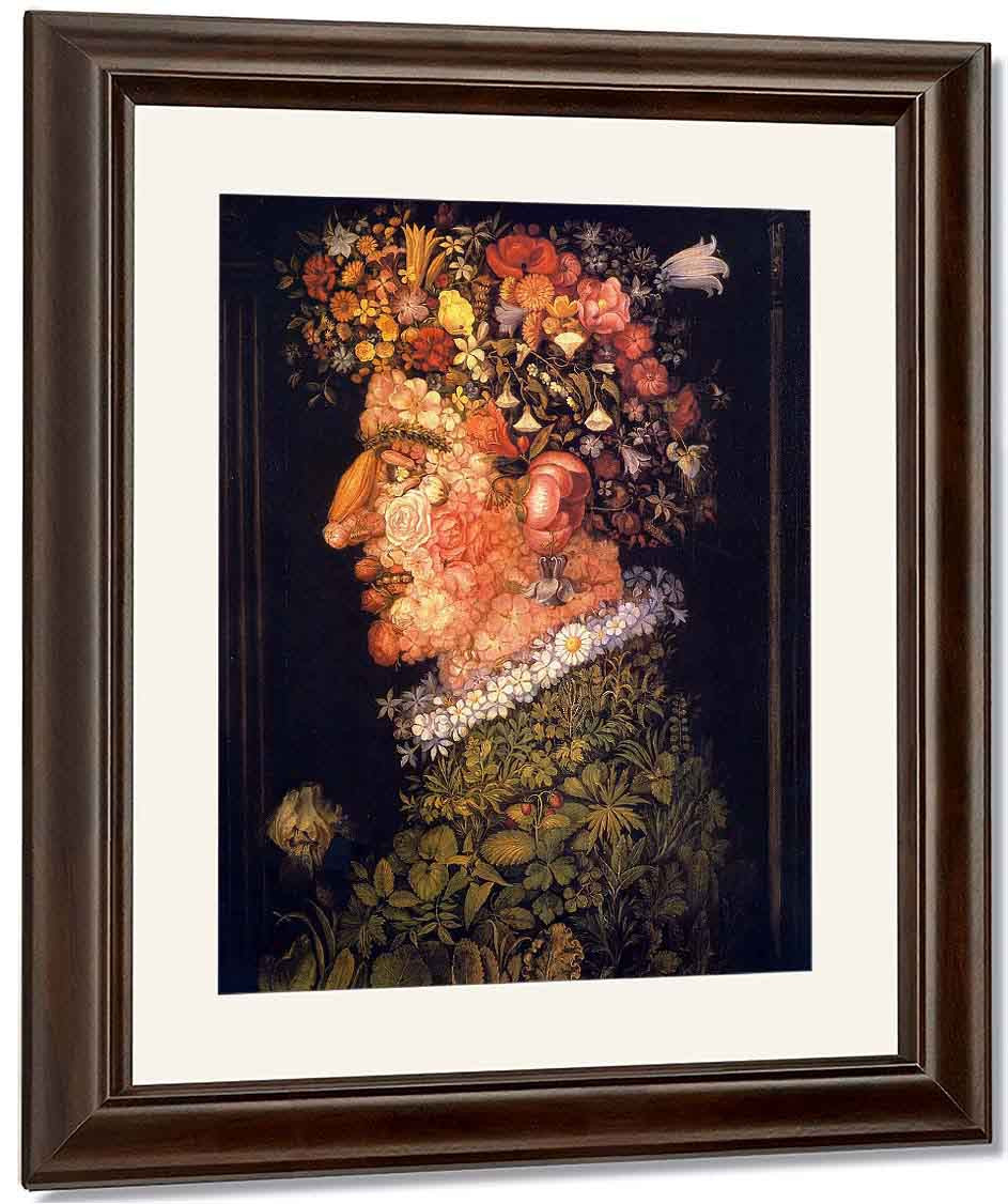 The Four Seasons 01 Spring By Giuseppe Arcimboldo Reproduction