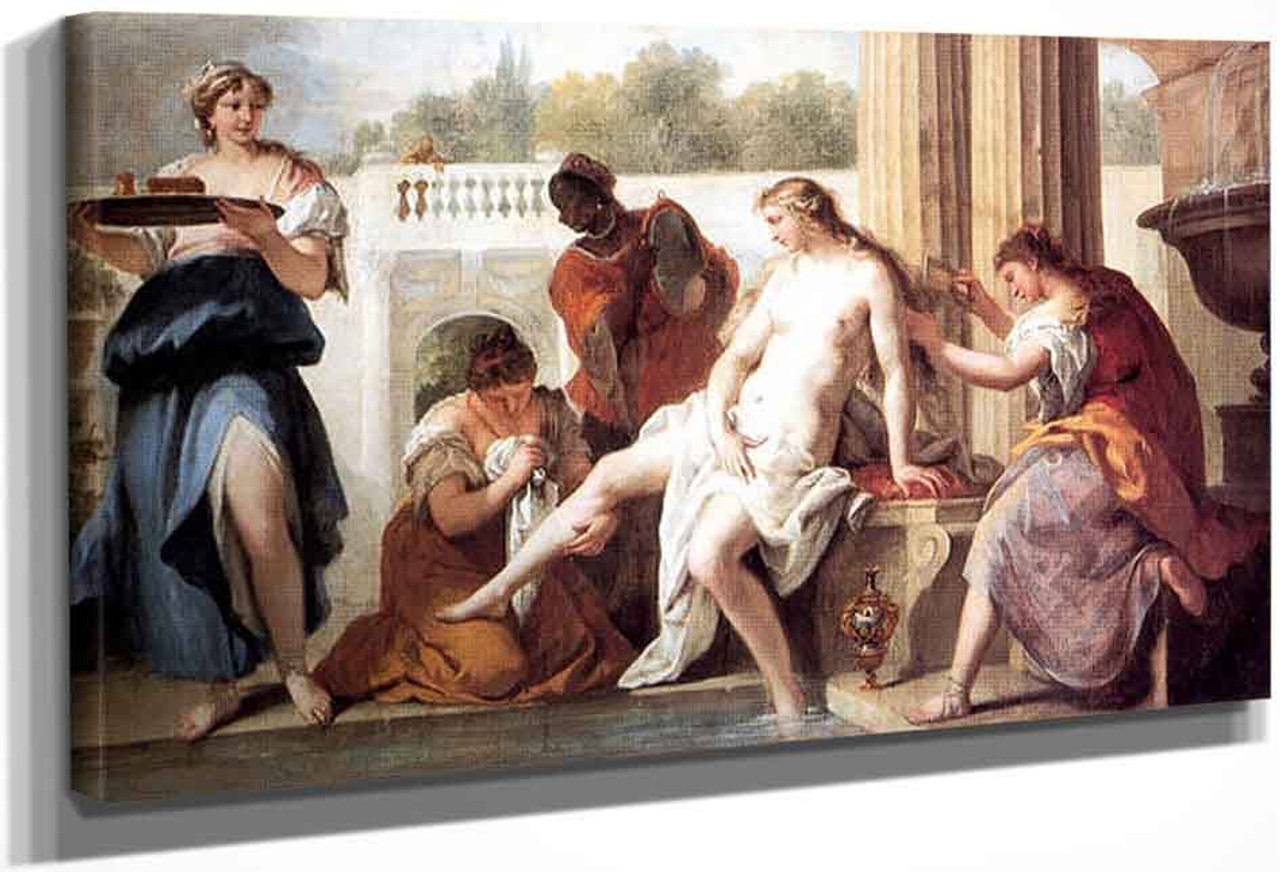 Bathsheba In Her Bath By Sebastiano Ricci