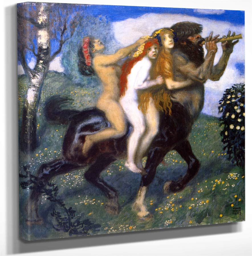 The Ride By Franz Von Stuck Print