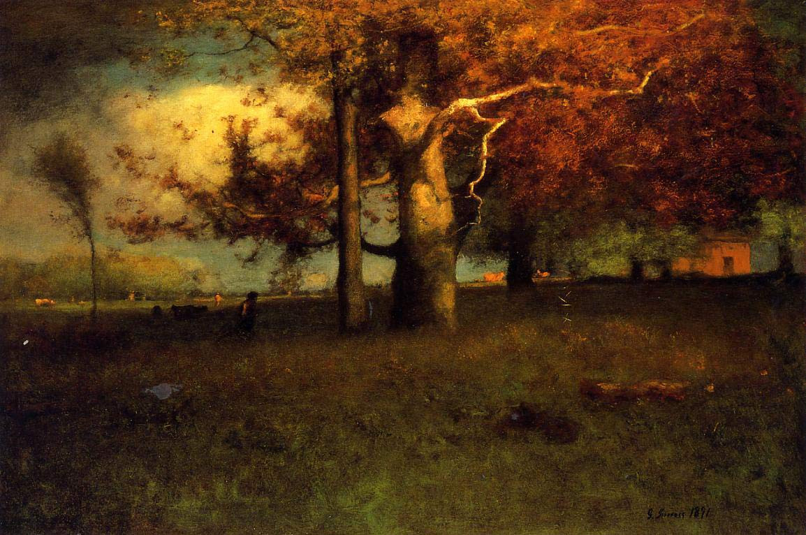 Early Autumn, Montclair By George Inness Print or Oil Painting
