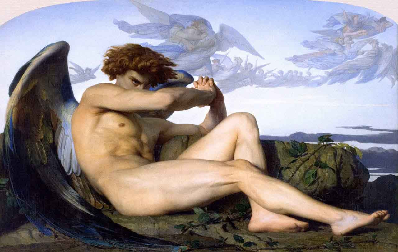 Fallen Angel By Alexandre Cabanel Print or Oil Painting