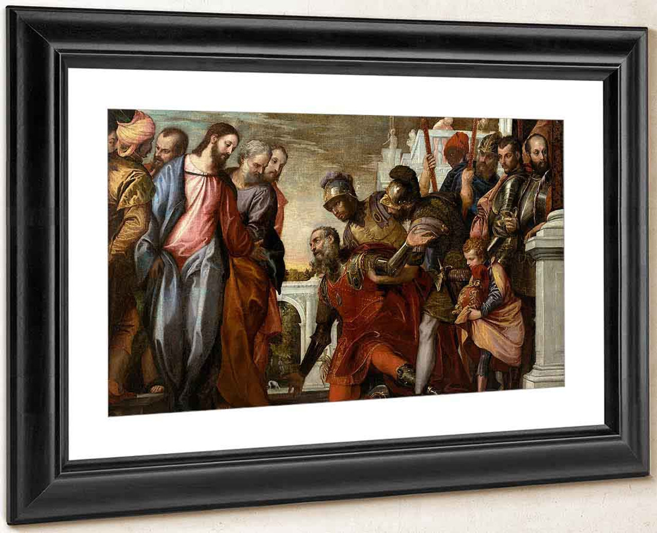 Jesus And The Centurion By Paolo Veronese Print or Oil Painting ...