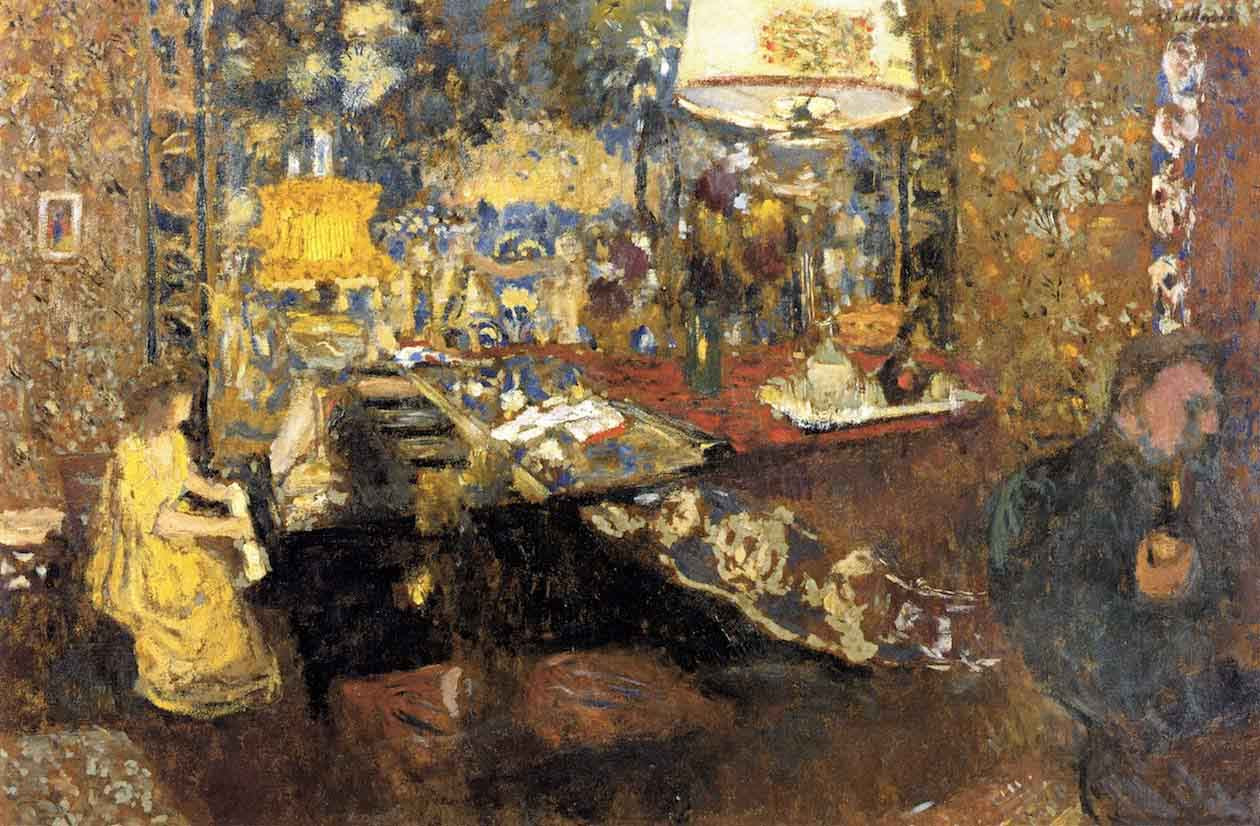 Misia At The Piano By Edouard Vuillard Print or Oil Painting