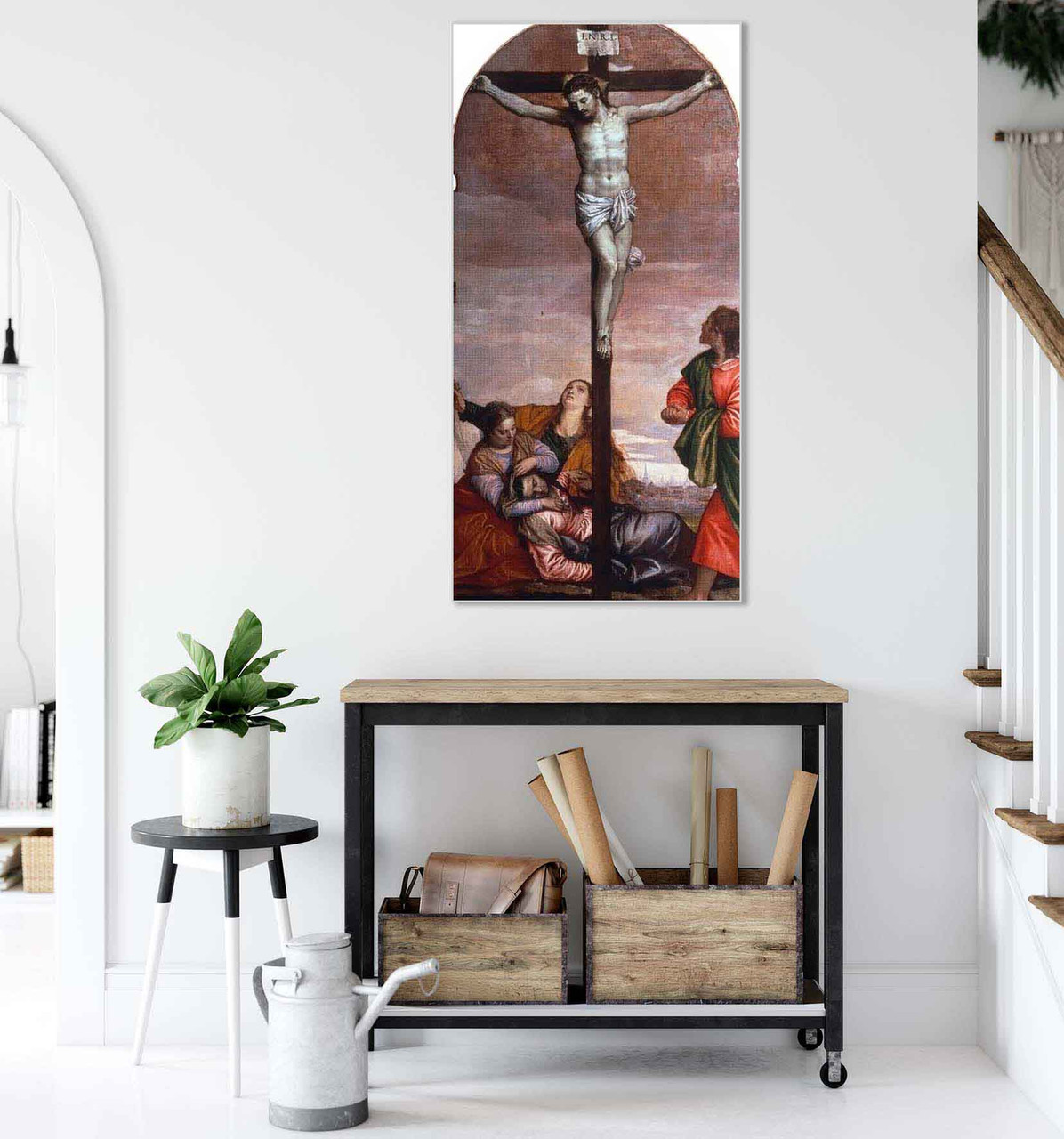 The Crucifixion By Paolo Veronese Print or Oil Painting Reproduction