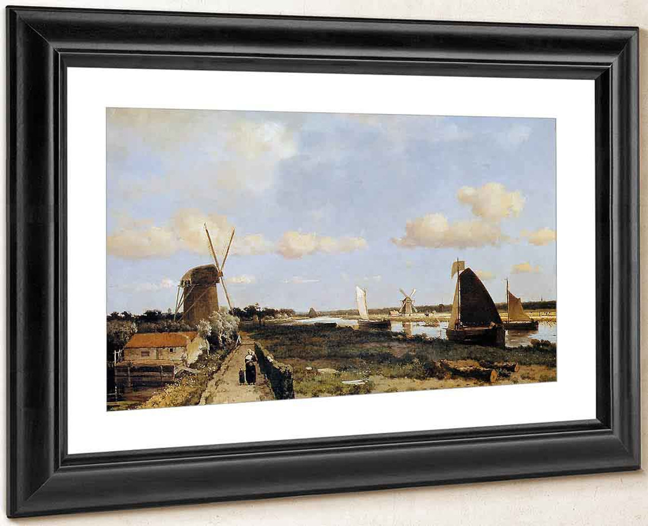 JOHAN WEISSENBRUCH DUTCH REALIST HAGUE TREKVLIET GALLERY WRAP