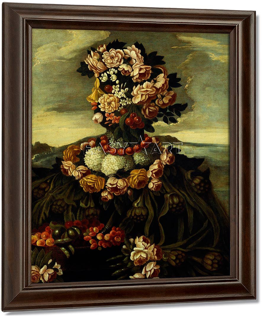 Allegory Of Four Seasons Spring By Giuseppe Arcimboldo Art Reproduction ...