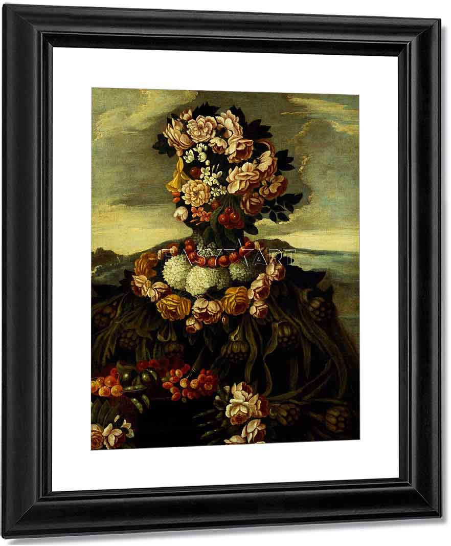Allegory Of Four Seasons Spring By Giuseppe Arcimboldo Art Reproduction ...