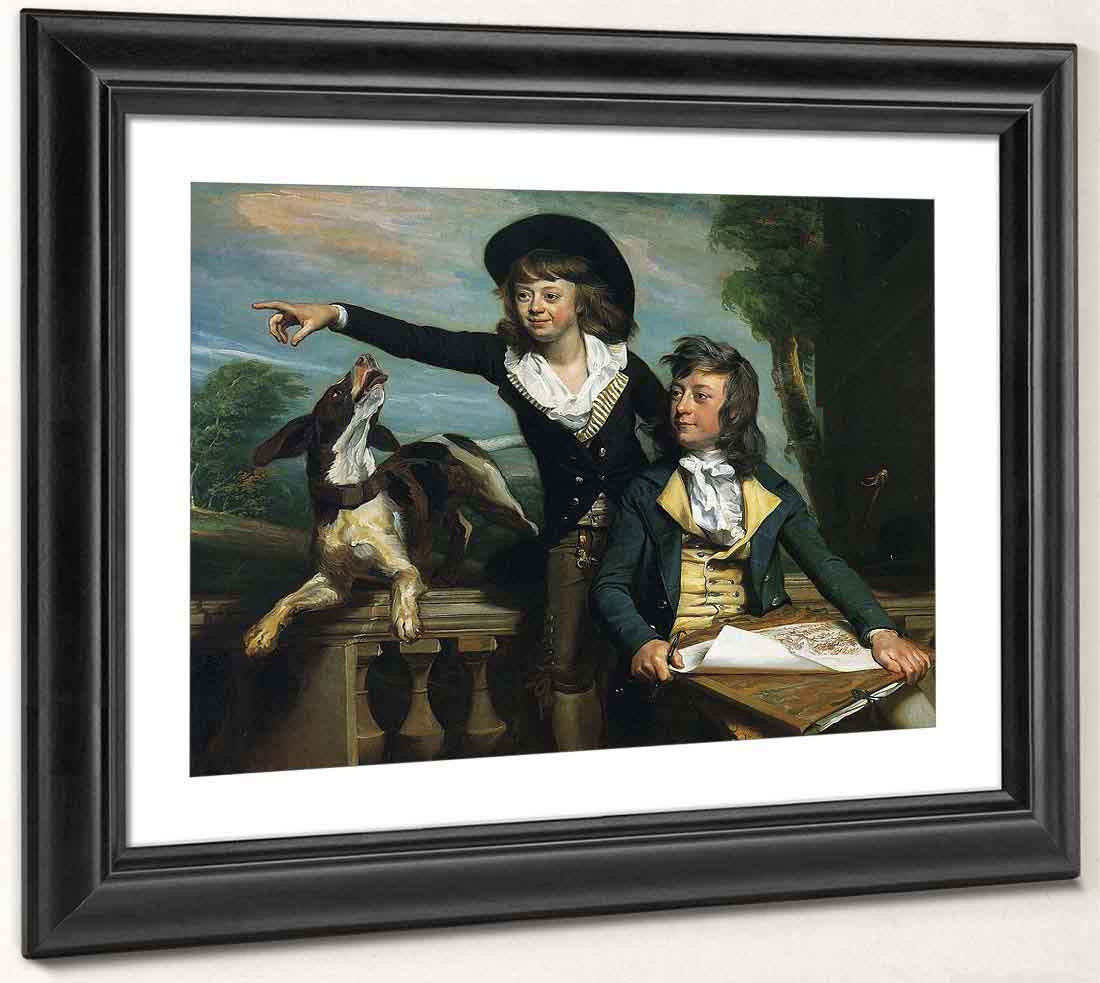 Charles Callis Western And His Brother Shirley Western) By John ...