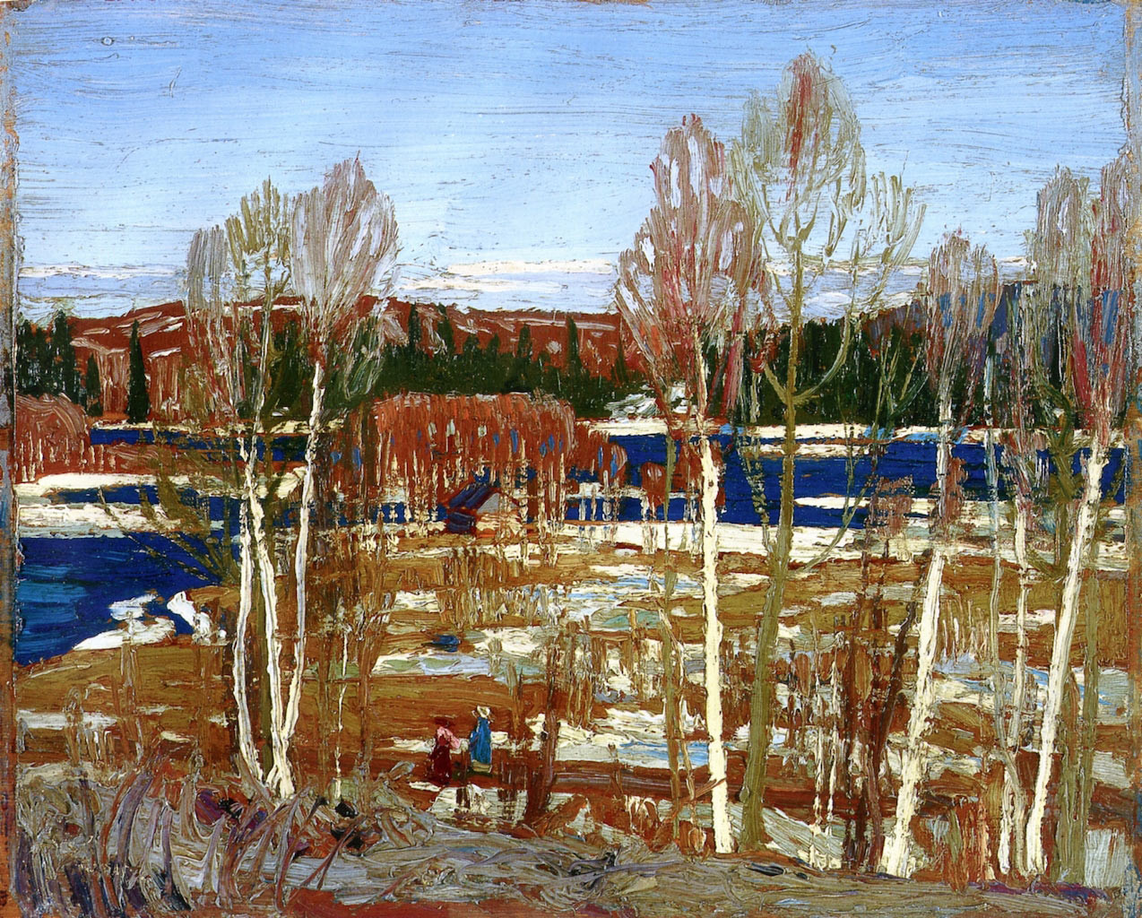 Larry Dickson's Cabin By Tom Thomson(Canadian, 1877 1917) Print or