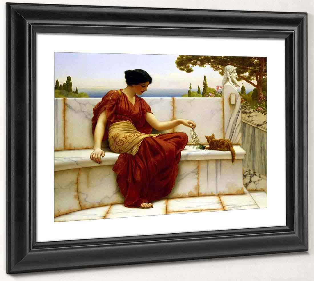 The Favourite, 1901 - John William Godward - Framed art Print main image 1