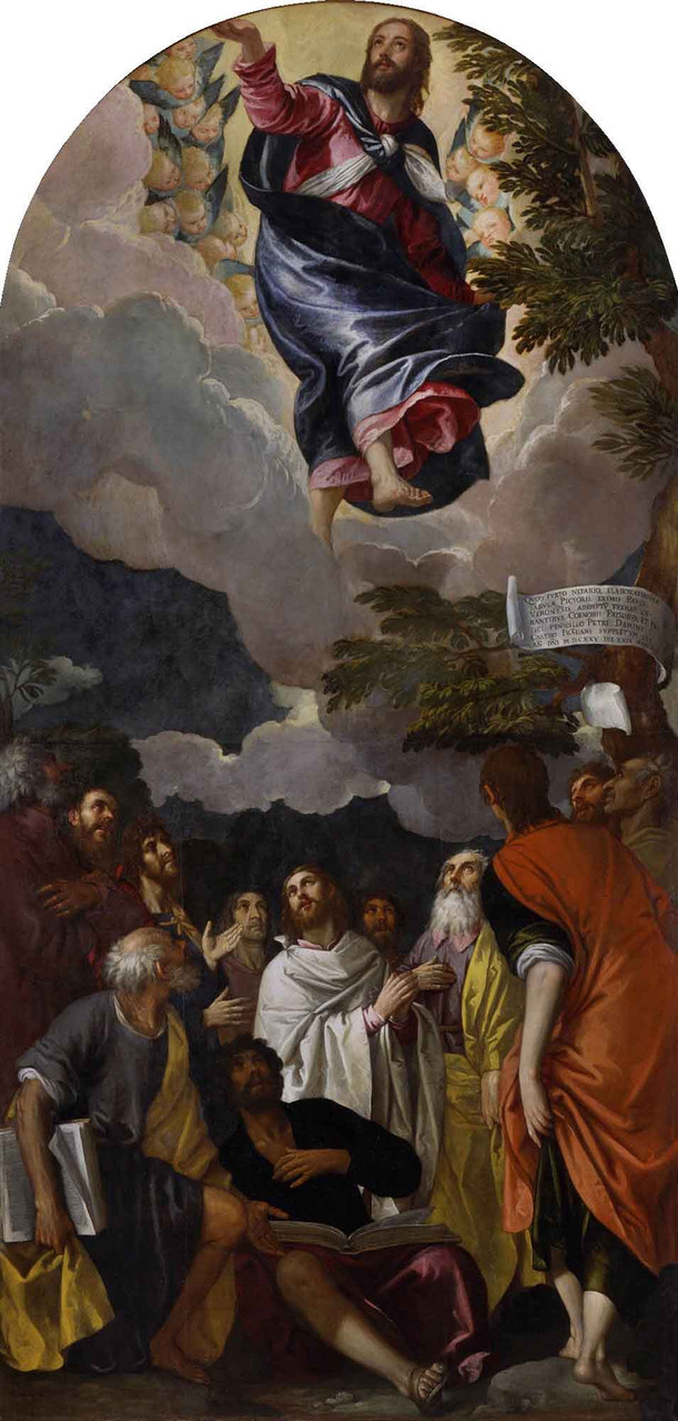The Ascension By Paolo Veronese Print or Oil Painting Reproduction