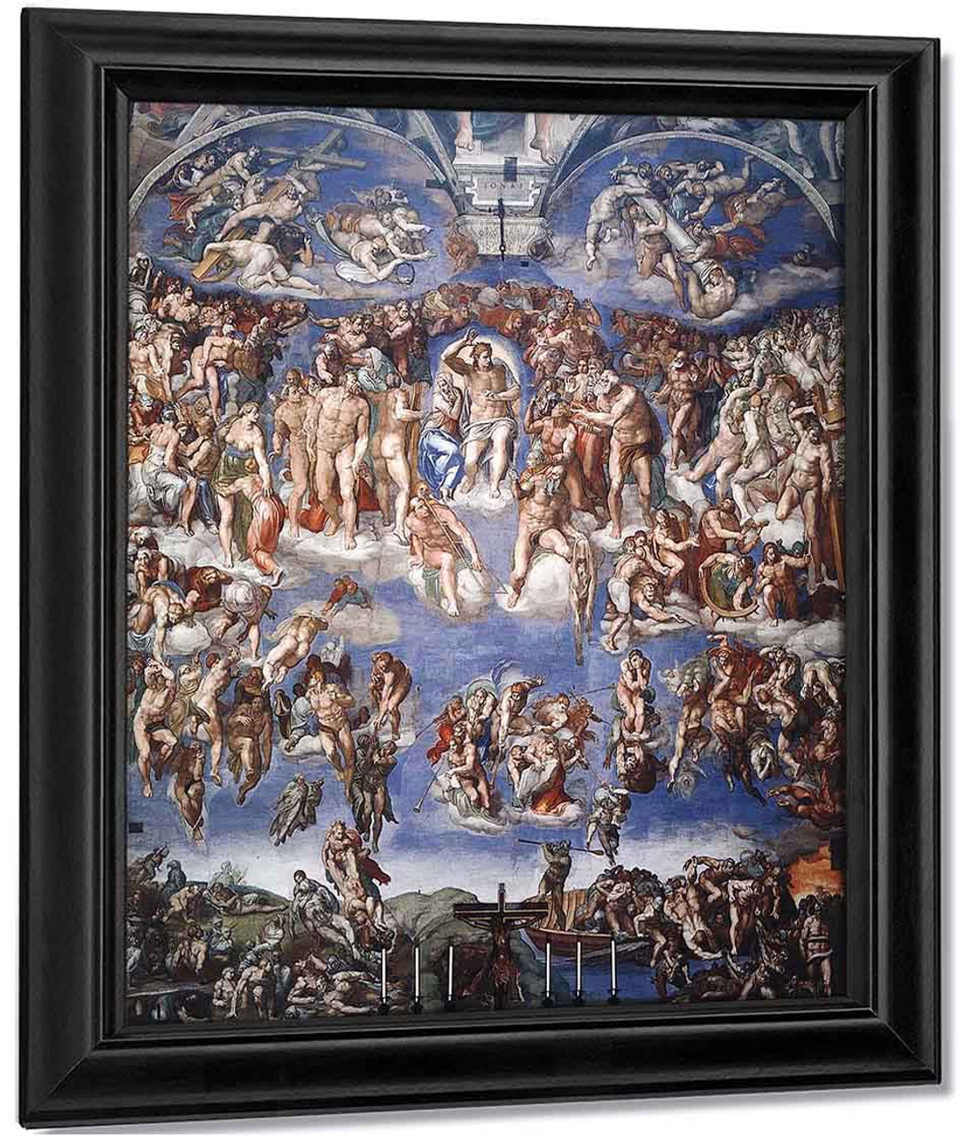 Last Judgment By Michelangelo Buonarroti Reproduction From Cutler Miles last-judgment-by-michelangelo-buonarroti-reproduction-from-cutler-miles