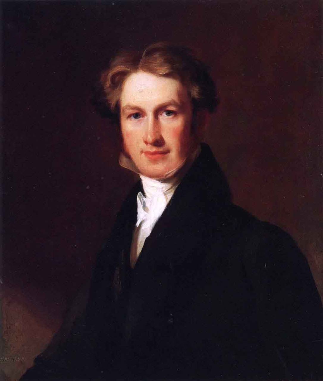 Levi Fletcher By Thomas Sully Reproduction from Cutler Miles
