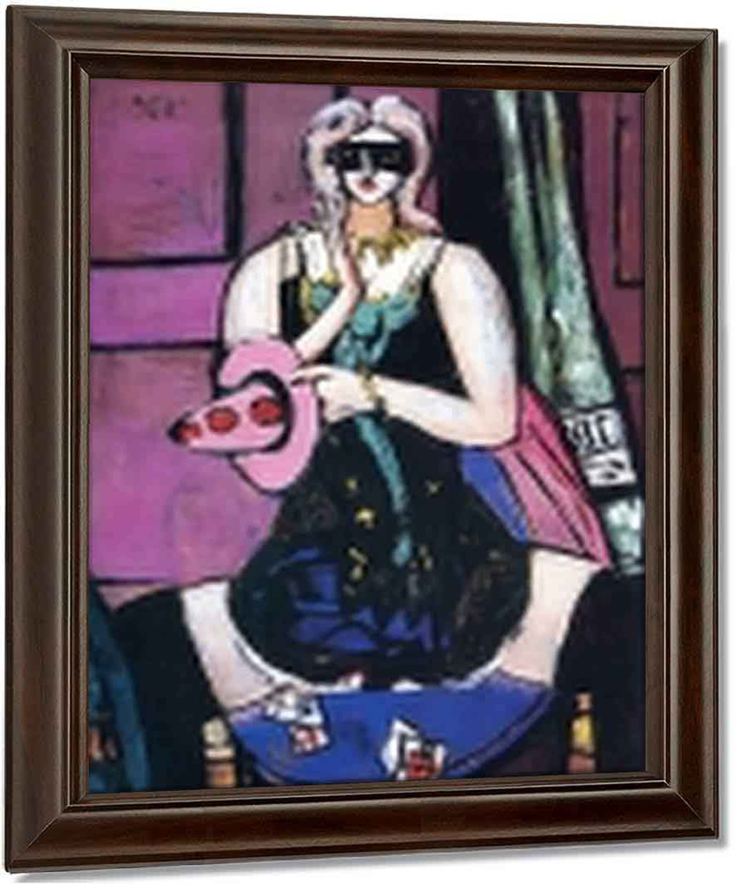 Carnival Mask, Violet And Pink By Max Art from Cutler Miles.