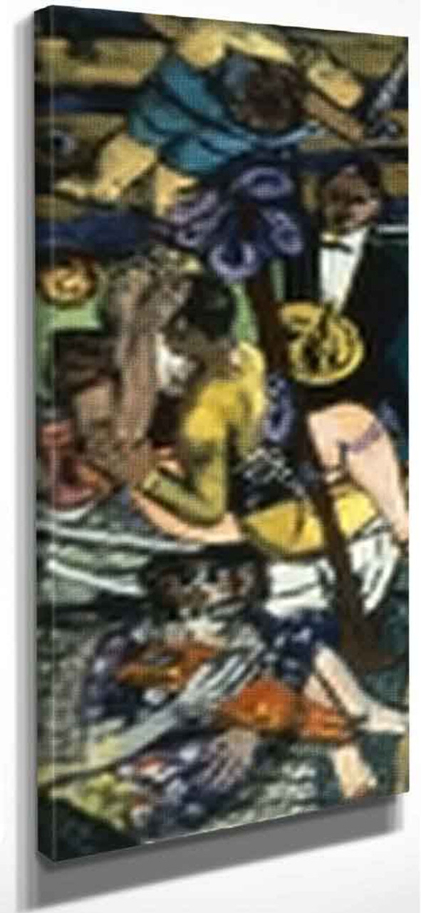 Acrobats, By Beckmann Art Reproduction from Miles.