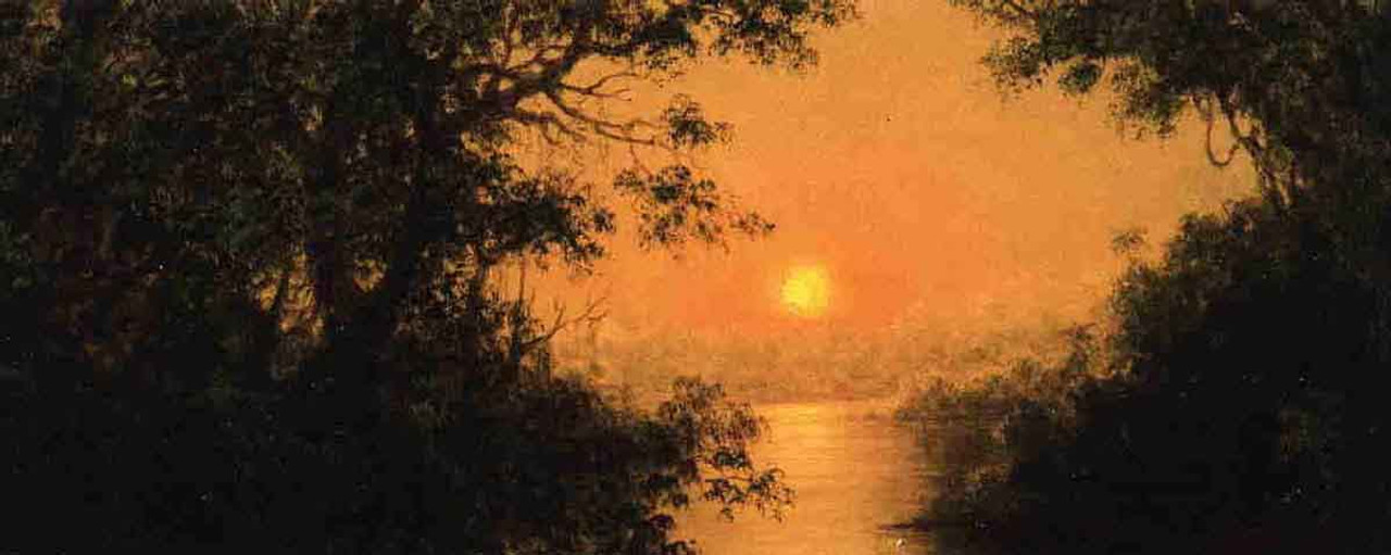 Sunset By Martin Johnson Heade Art Reproduction From Cutler Miles