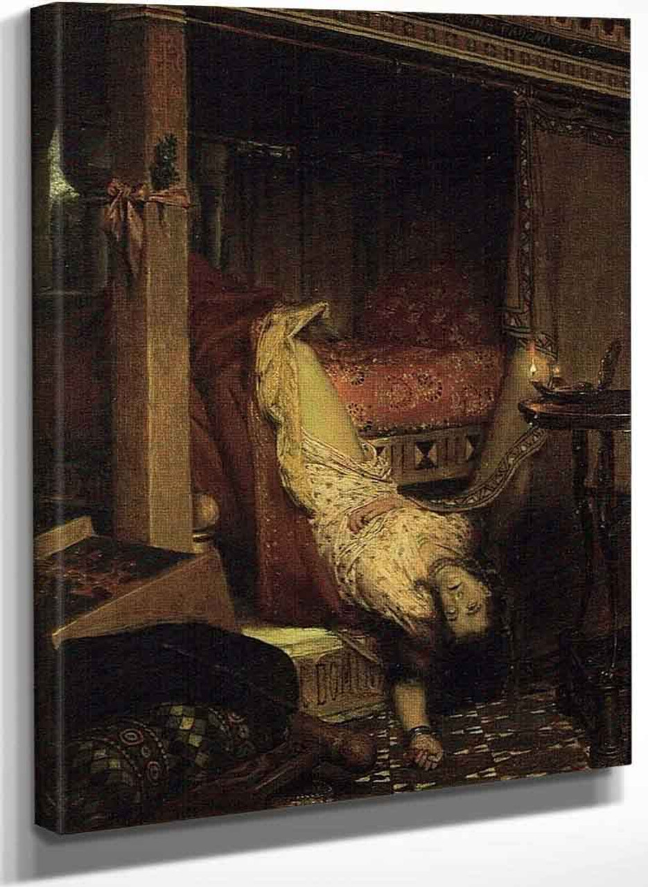 ローレンス・アルマ=タデマ The Death Of Galeswintha Ad 567 By Sir Lawrence Alma Tadema