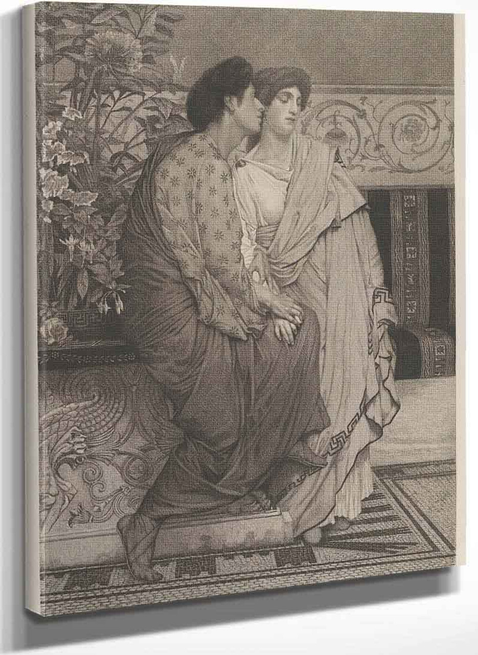 The First Whisper Of Love By Sir Lawrence Alma Tadema