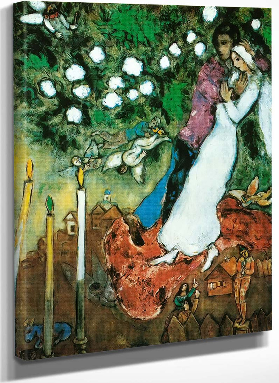 Marc Chagall 版画「燭台」 Marc Chagall - The Candlestick