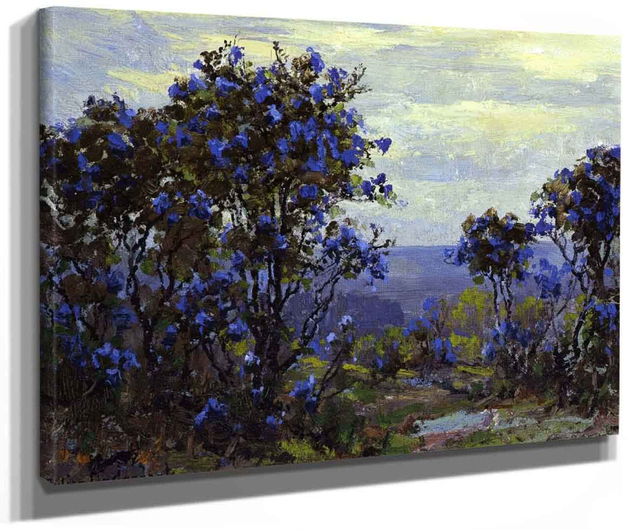 Mountain Laurel In Bloom By Julian Onderdonk Art Reproduction