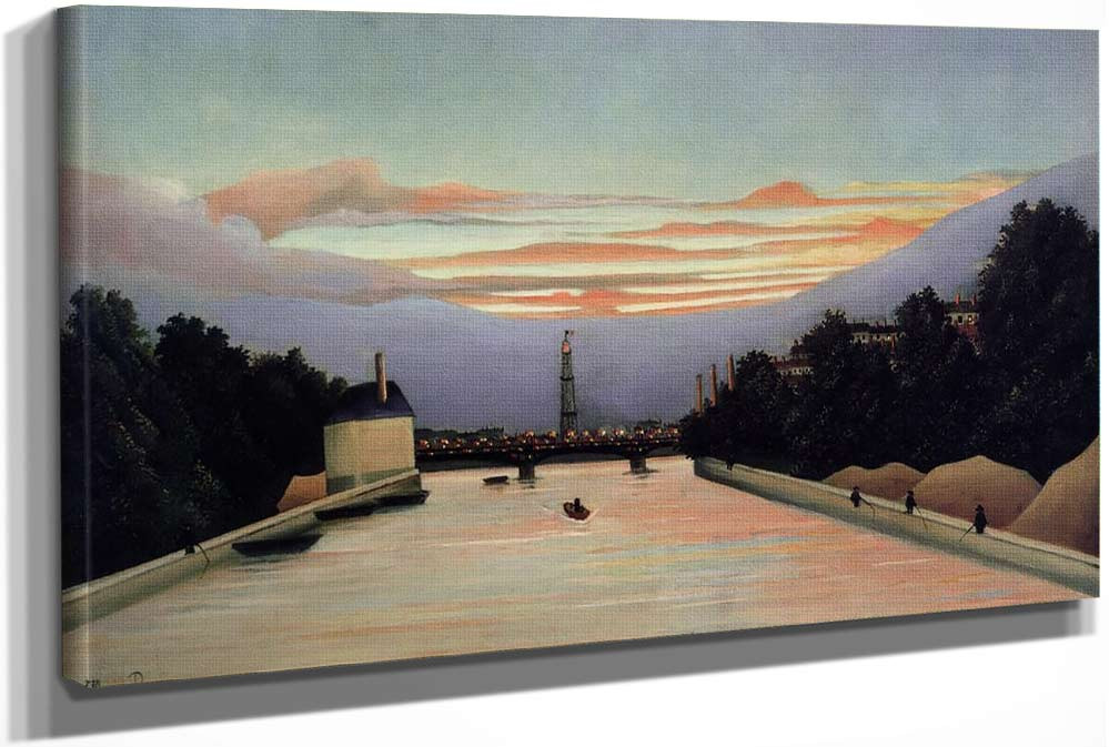 The Eiffel Tower by Henri Rousseau Art Reproduction from Cutler Miles.