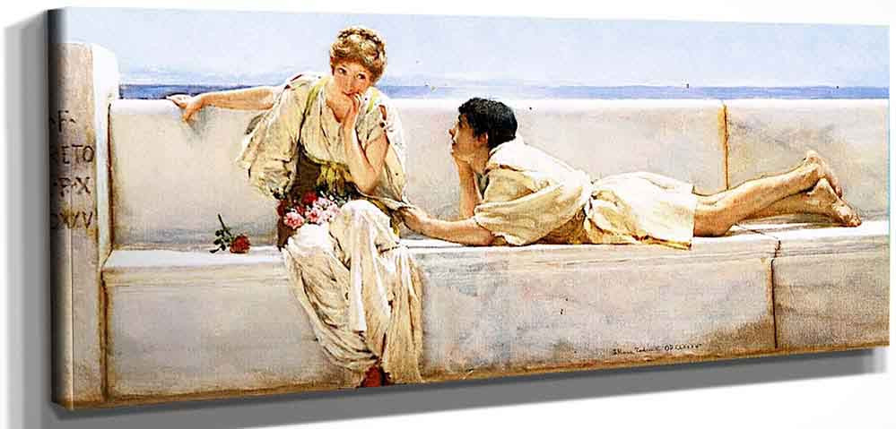 A Question (Also Known As Pleading) By Sir Lawrence Alma Tadema