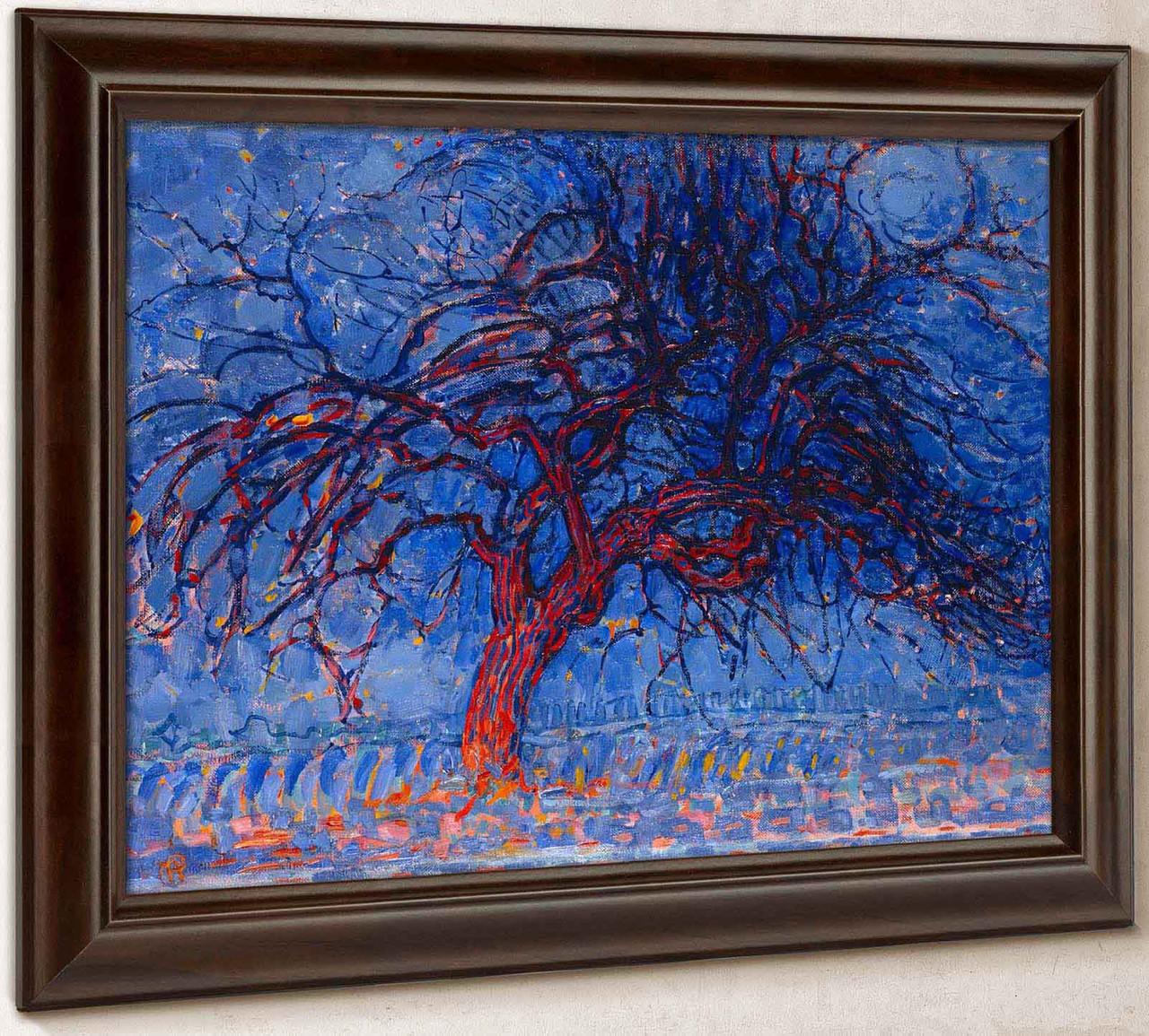 bende Maak los Gestaag Avond Evening The Red Tree 1910 By Piet Mondrian by Peit Mondrian