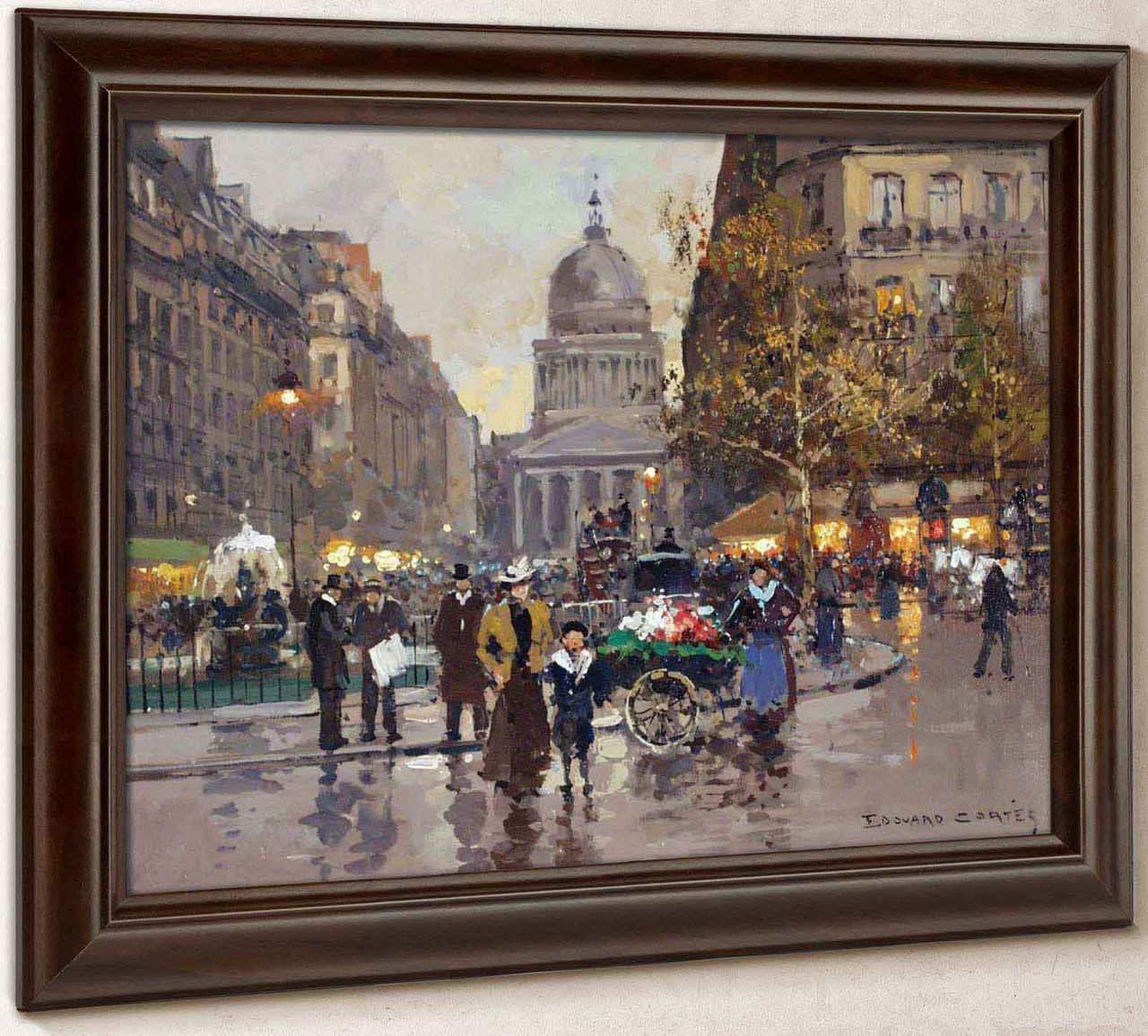Pantheon Evening by Edouard Leon Cortes