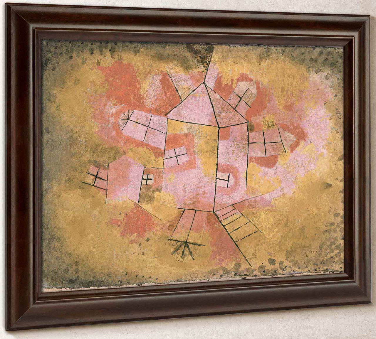 Revolving House 1921 183 1921 by Paul Klee