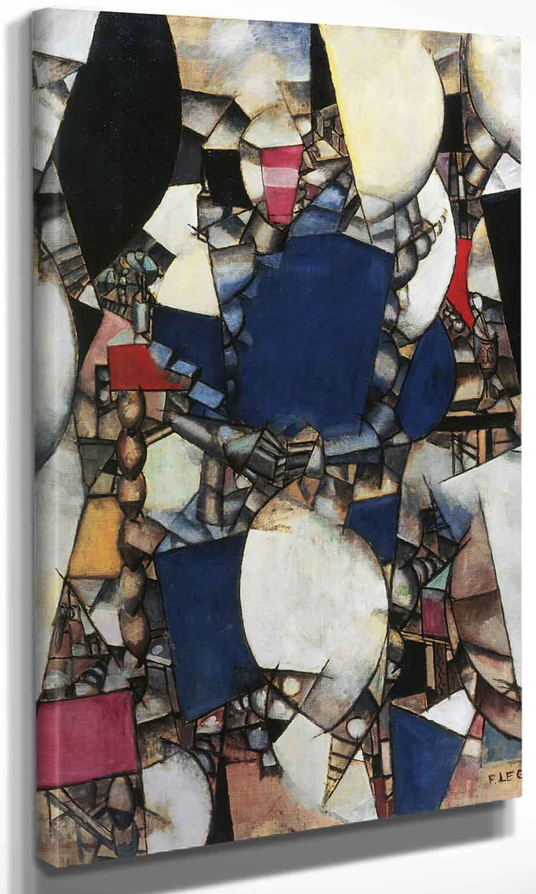 La Femme En Bleu 3 Fernand Leger
