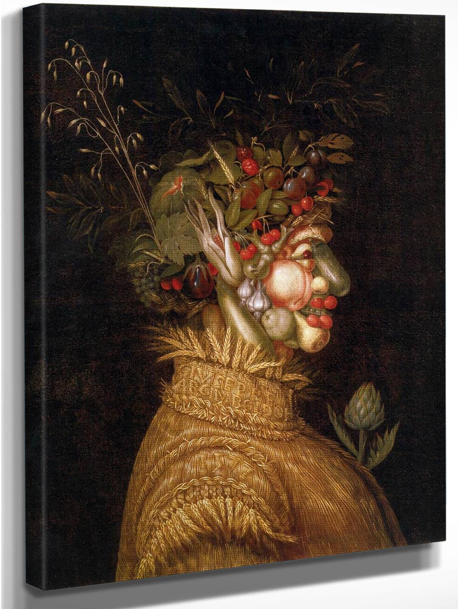 The Four Seasons (Second Series) 02 Summer By Giuseppe Arcimboldo