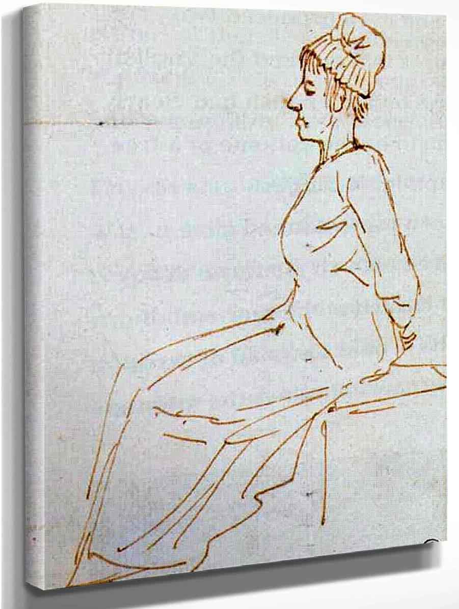 Marie Antoinette On The Way To The Guillotine By Jacques Louis David Art Reproduction From Cutler Miles