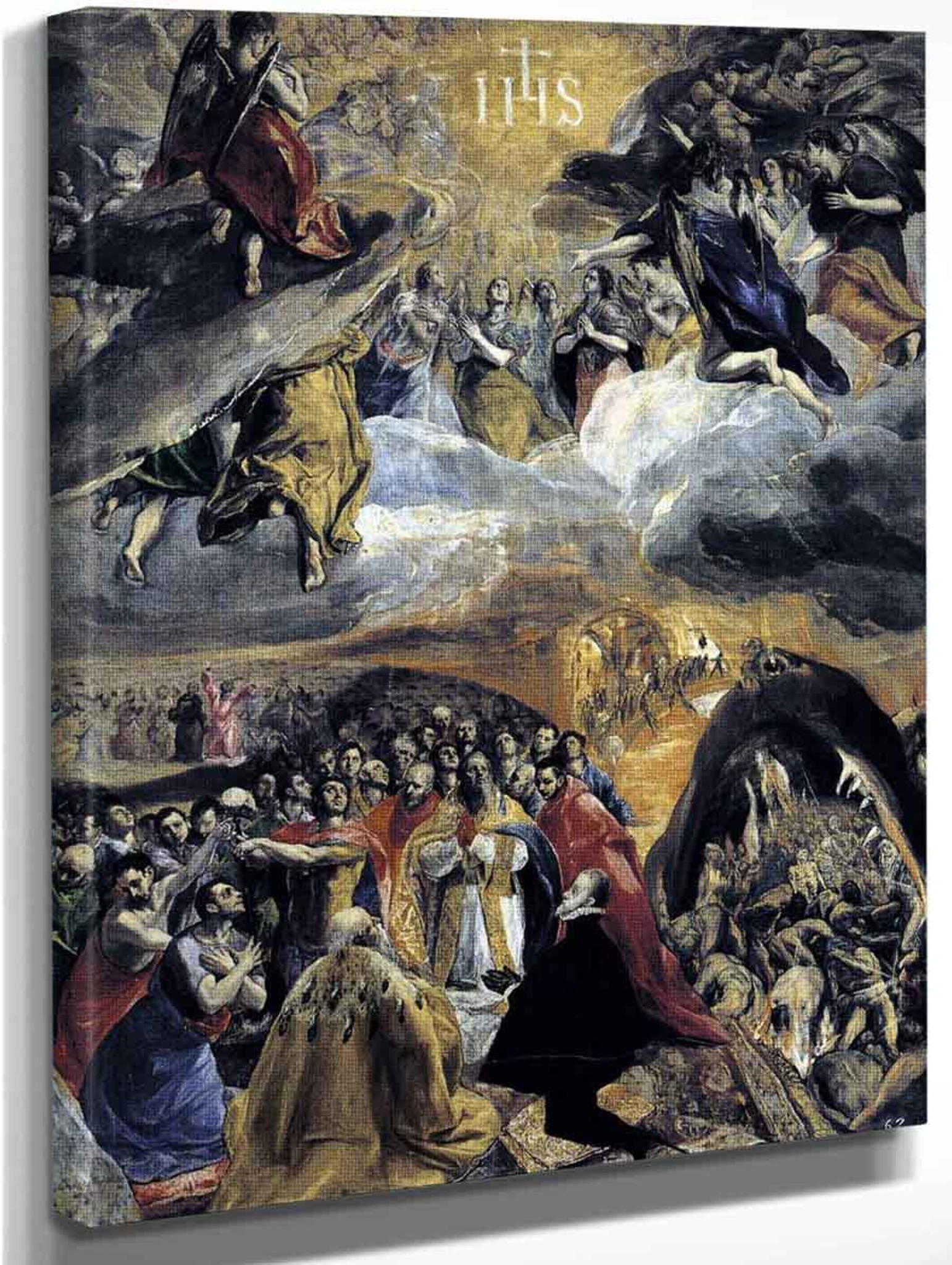 The Adoration Of The Name Of Jesus By El Greco Art Reproduction