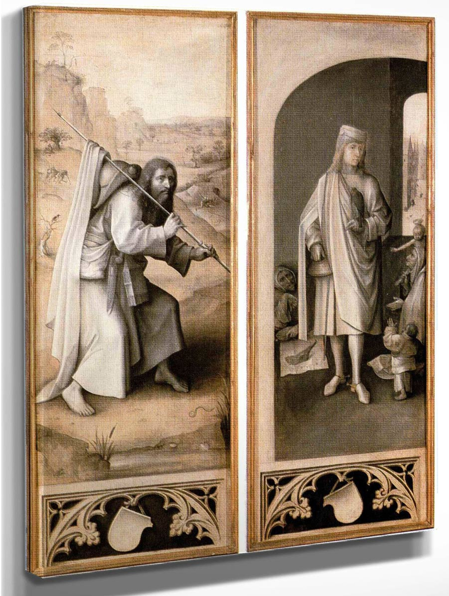 The Last Judgment Pael Closed By Hieronymus Bosch Art Reproduction