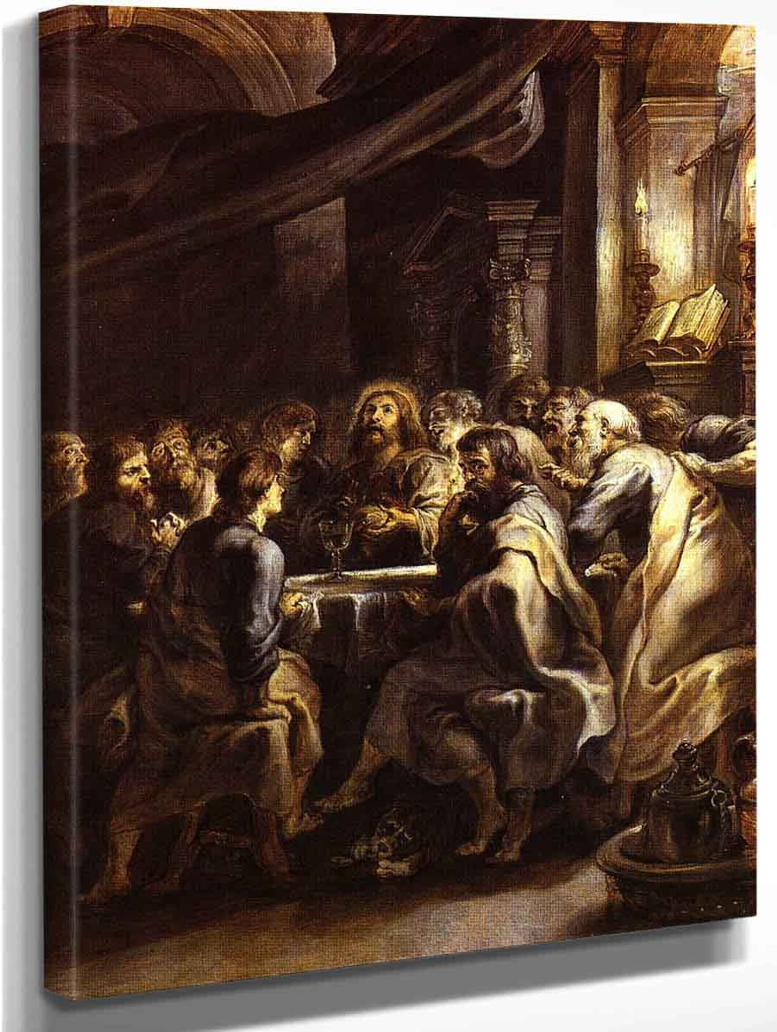 The Last Supper By Peter Paul Rubens Art Reproduction From Cutler Miles