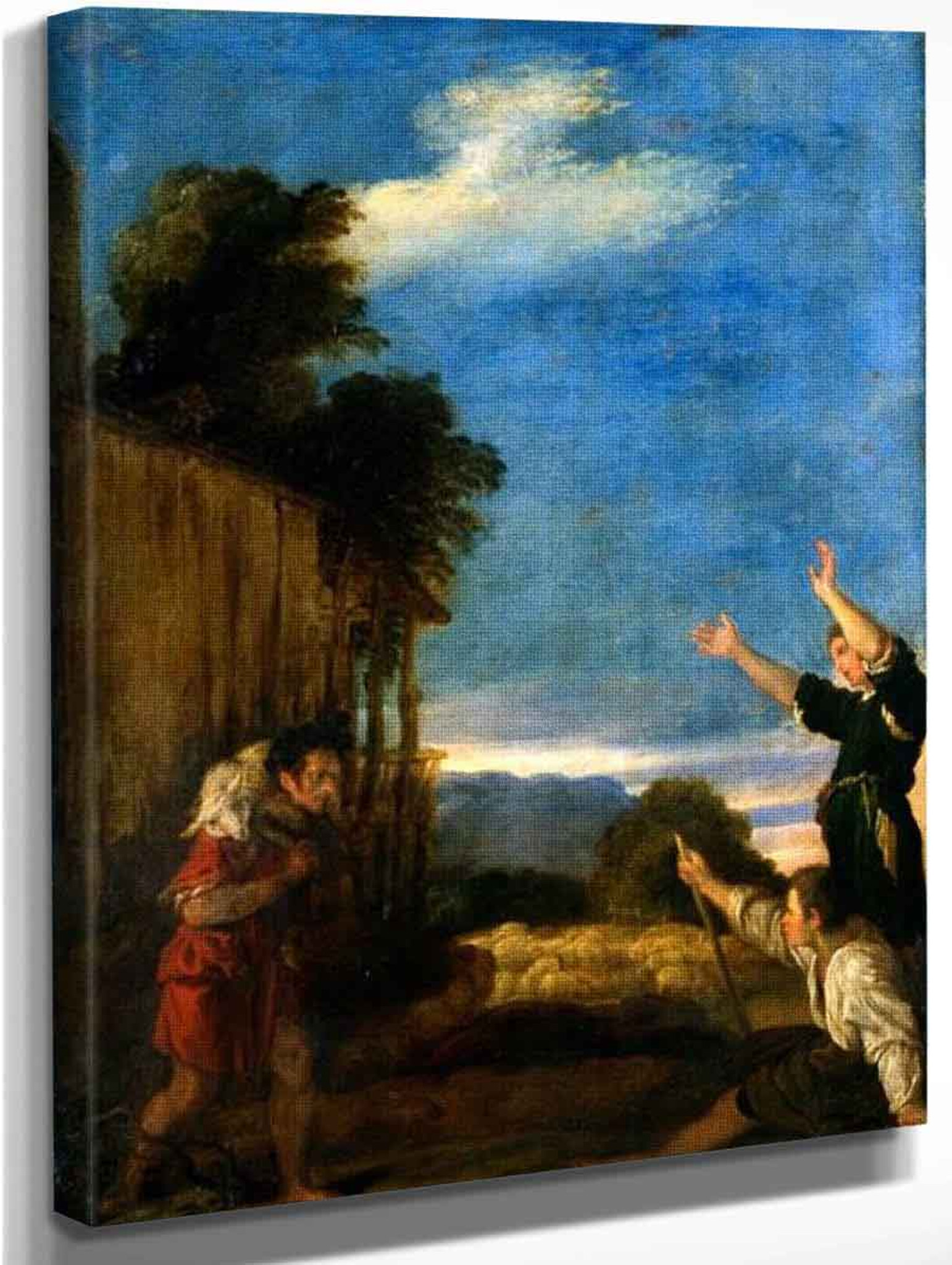 The Parable Of The Lost Sheep By Domenico Fetti Art Reproduction