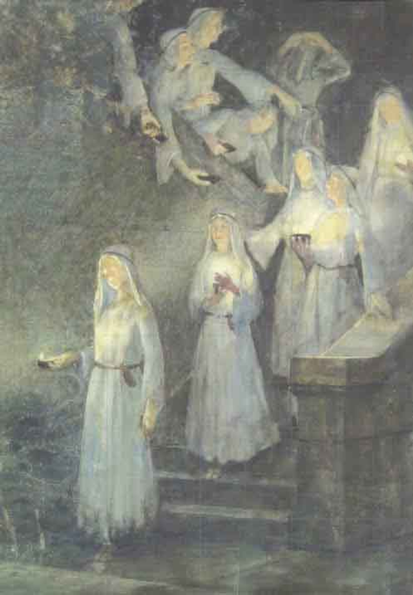 The Wise And The Foolish Virgins By Thomas Cooper Gotch Art