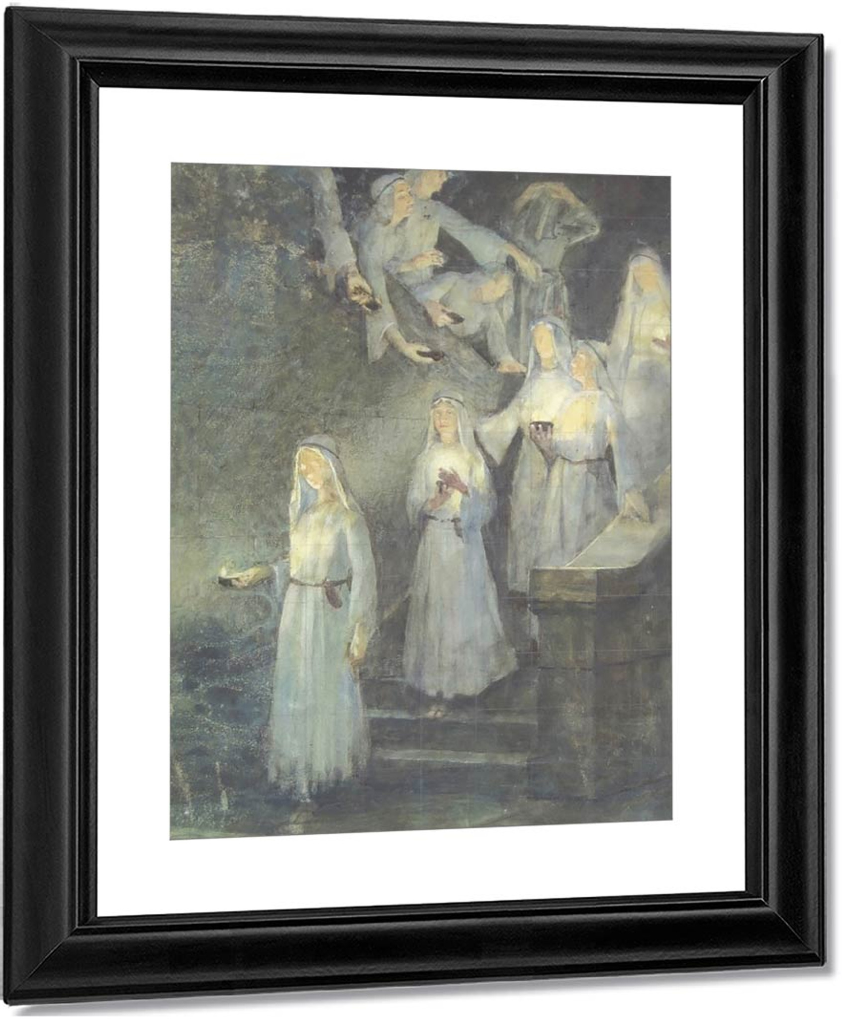 The Wise And The Foolish Virgins By Thomas Cooper Gotch Art