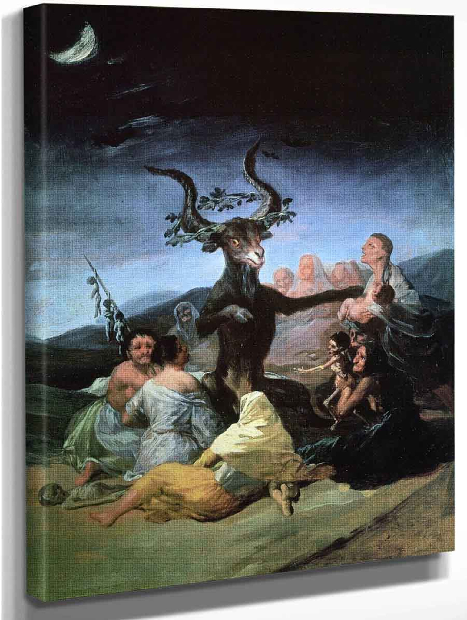The Witches Sabbath By Francisco Jose De Goya Y Lucientes Art