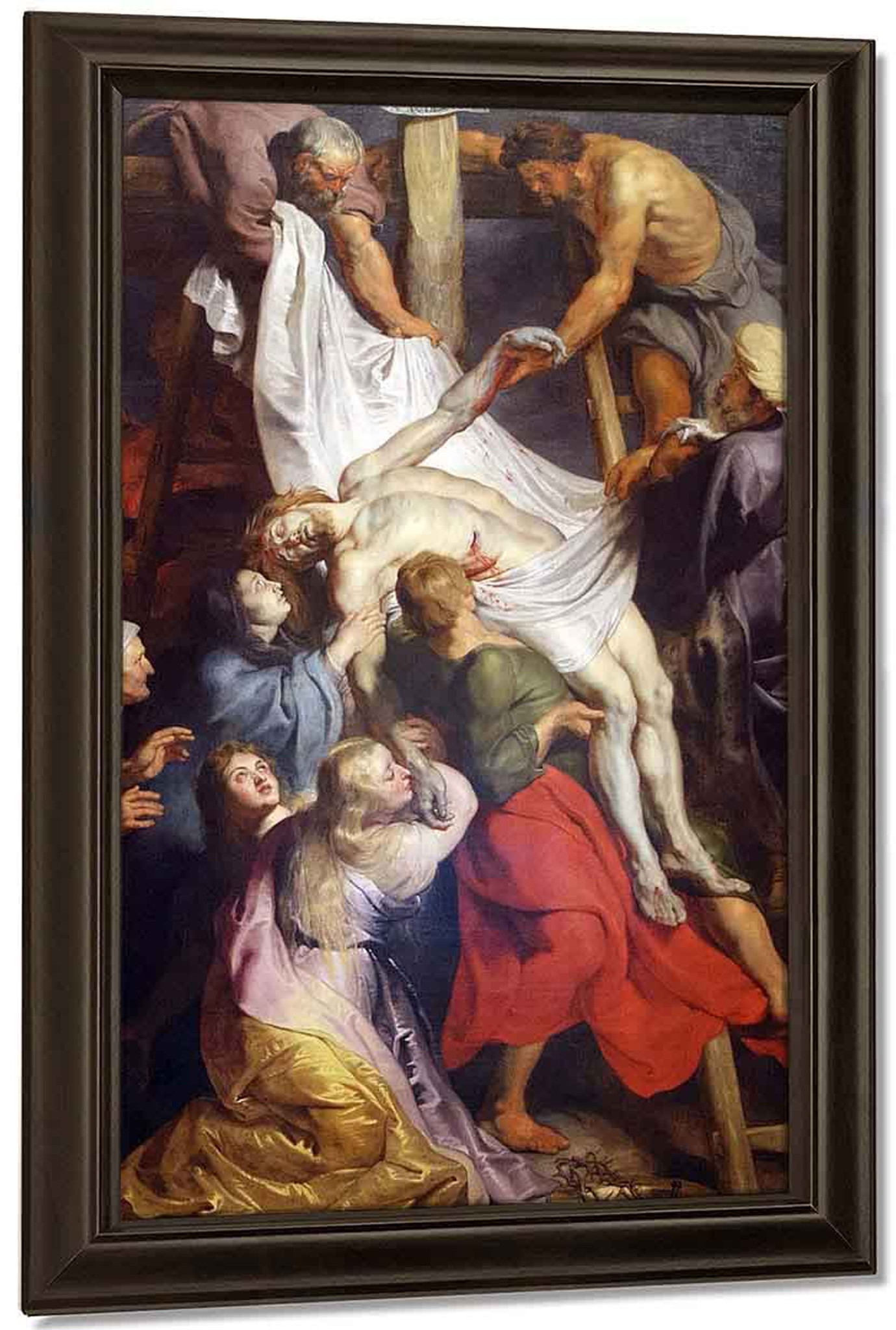 Descent From The Cross 2 By Peter Paul Rubens Print Or Painting