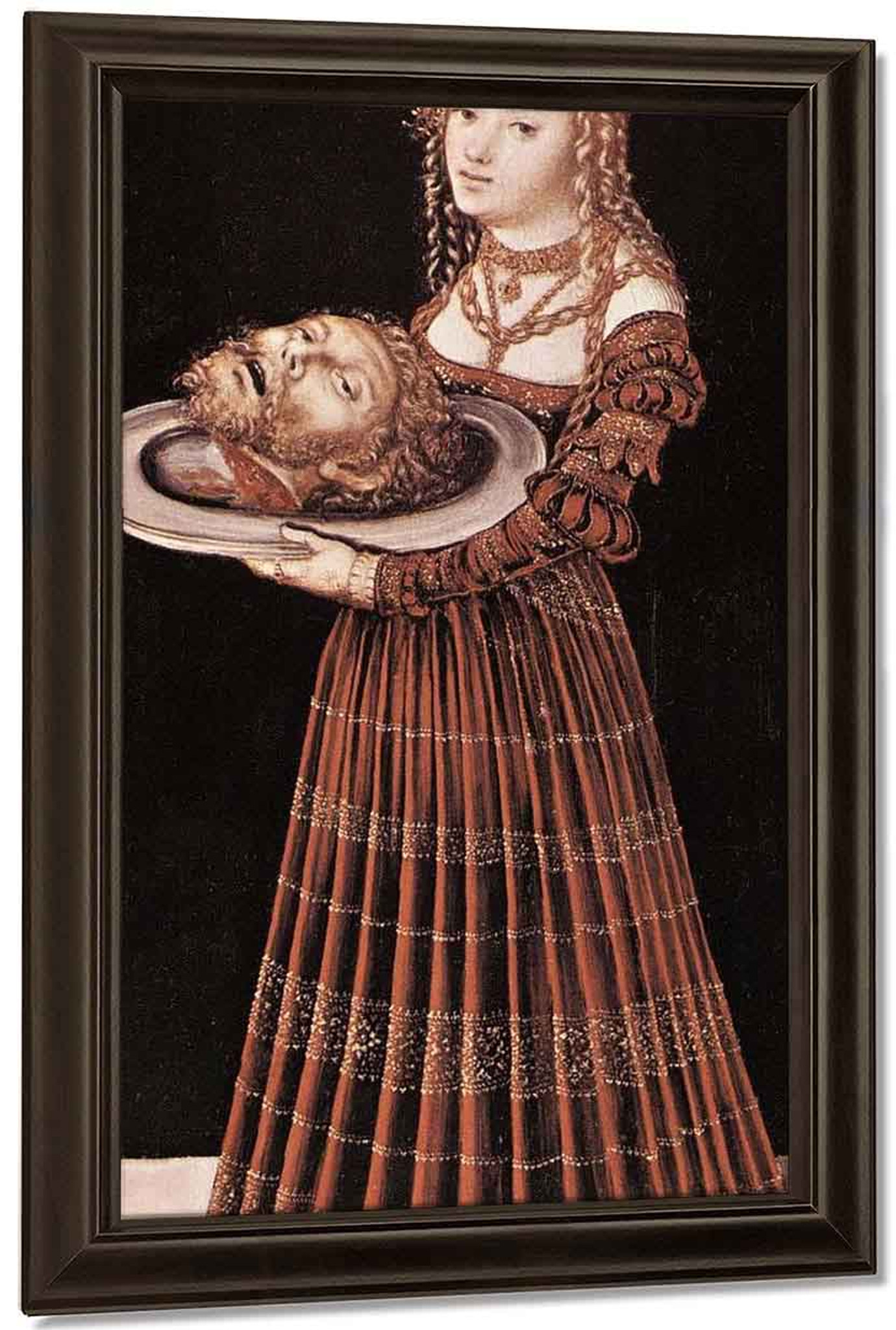Salome With The Head Of St John The Baptist By Lucas Cranach The