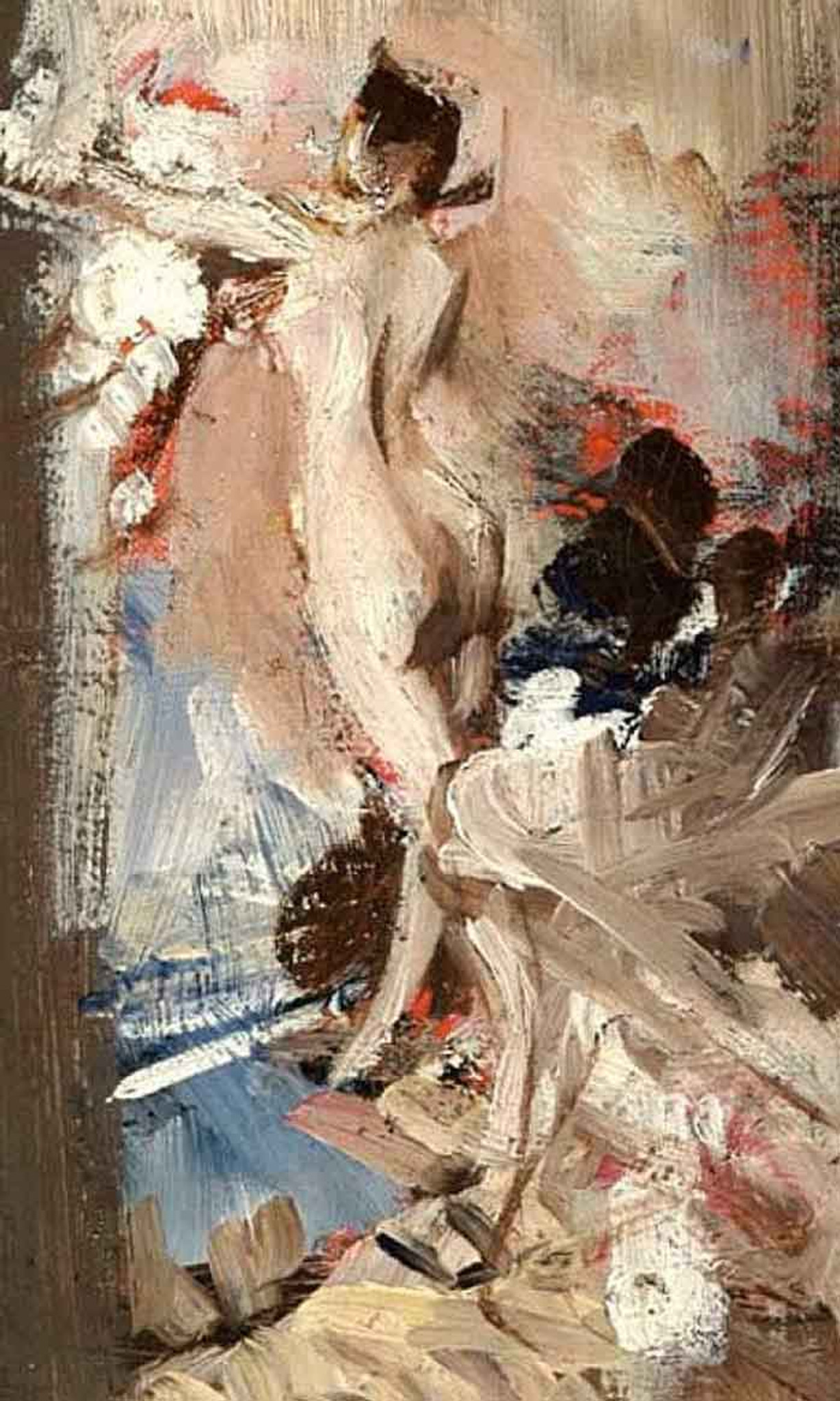The Artists Model Montecatini By Giovanni Boldini