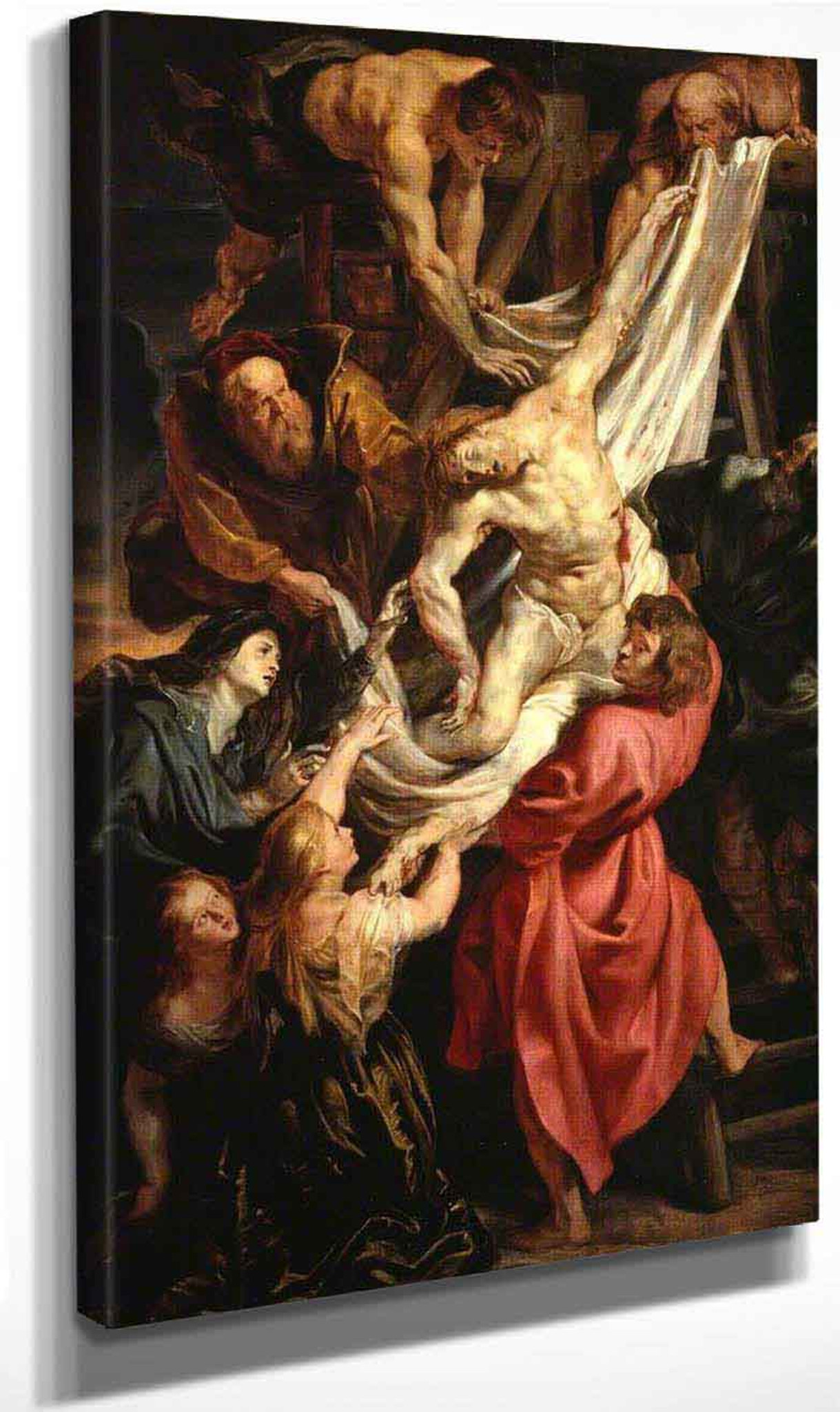The Descent From The Cross By Peter Paul Rubens Print Or Painting