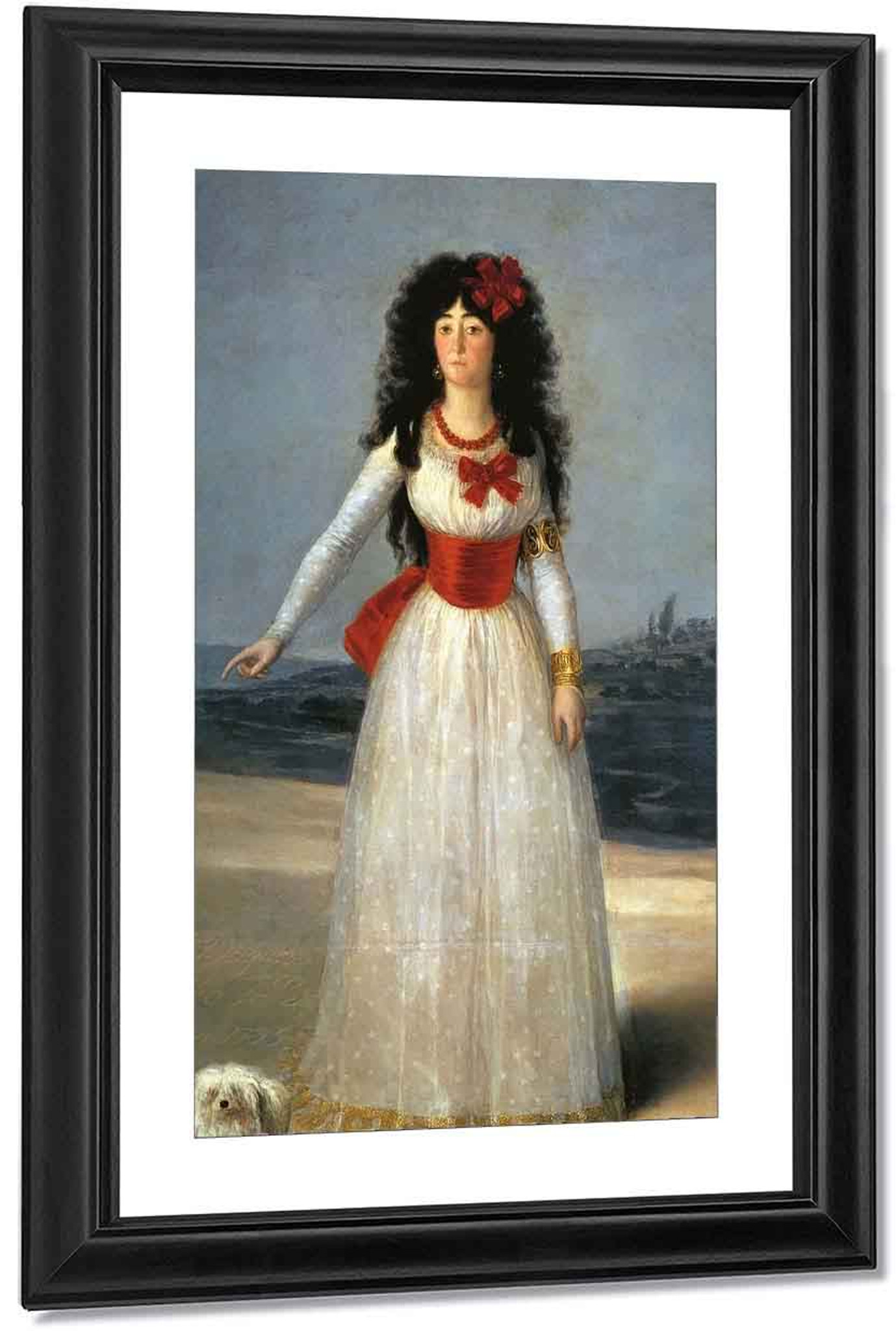 The Duchess Of Alba By Francisco Jose De Goya Y Lucientes Print Or
