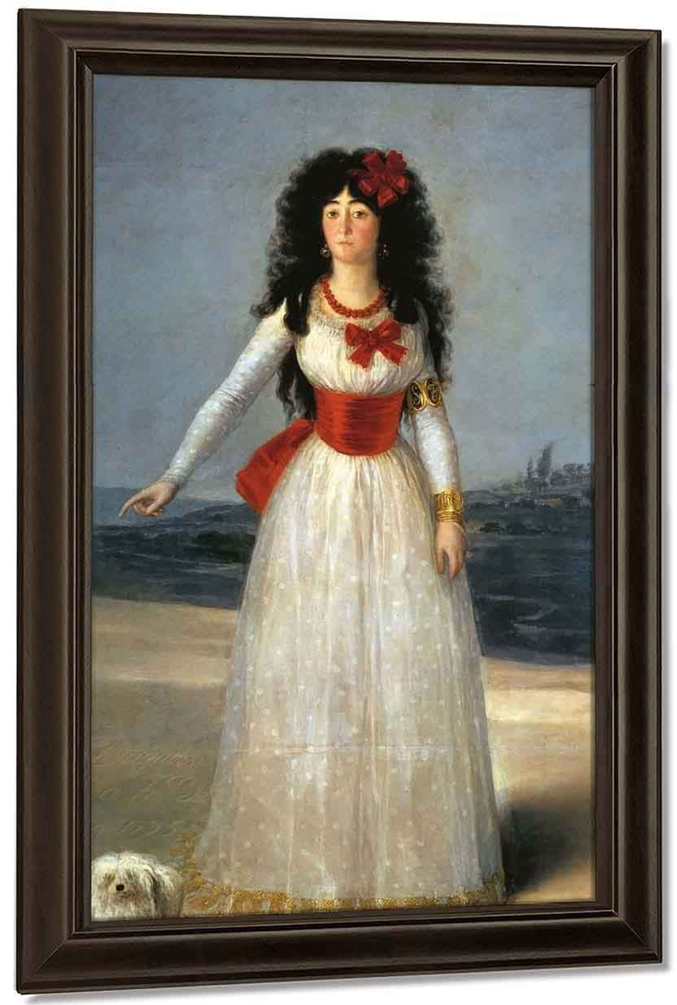 The Duchess Of Alba By Francisco Jose De Goya Y Lucientes Print Or